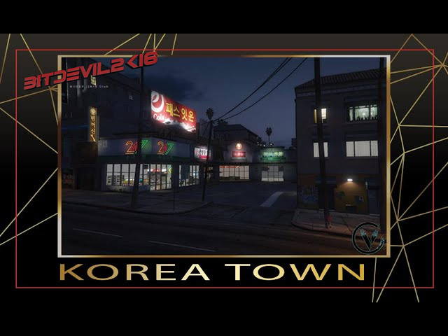 Sektor-V GTA 5 RP | Korea Town | www.sektor-v.eu